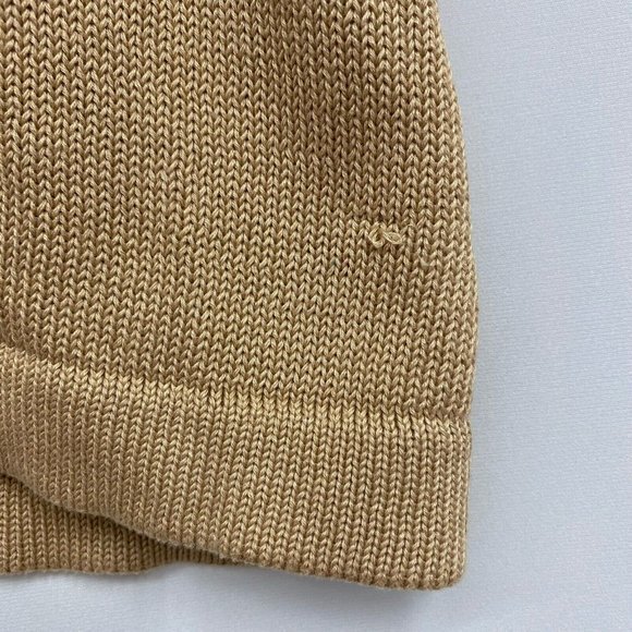 Nanette Lepore Women's Size XS Brown Knit Long Duster Cardigan Beaded Sweater - Picture 8 of 9